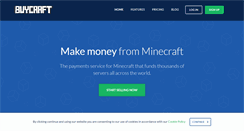 Desktop Screenshot of buycraft.net