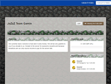 Tablet Screenshot of jozzzteamgaming.buycraft.net